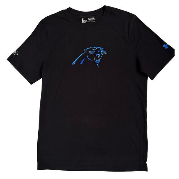 Under Armour Men's Carolina Panthers NFL Combine Authentic T-Shirt Size Small - Picture 1 of 9
